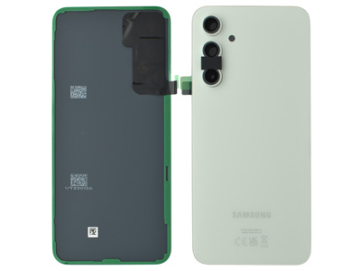 Samsung SM-A546 Galaxy A54 5G - Cover Batteria + Cover Camera completo + Adesivi Awesome White