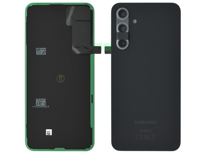Samsung SM-A546 Galaxy A54 5G - Cover Batteria + Cover Camera completo + Adesivi Awesome Graphite