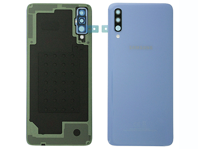Samsung SM-A705 Galaxy A70 - Back Cover + Camera Lens + Adhesives Blue