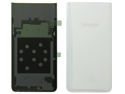Samsung SM-A805 Galaxy A80 - Cover Batteria in vetro Silver