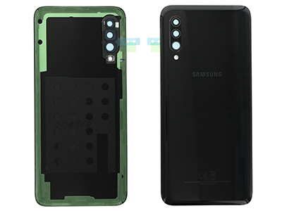 Samsung SM-A908 Galaxy A90 5G - Back Cover + Camera Lens + Adhesives Black