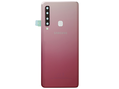 Samsung SM-A920 Galaxy A9 - Glass Back Camera + Camera Lens + Adhesives Pink