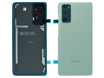 Samsung SM-G780G Galaxy S20 FE - Cover Batteria + Vetrino Camera + Adesivi Cloud Mint