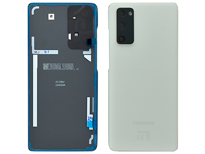 Samsung SM-G781 Galaxy S20 FE 5G - Back Cover + Camera Lens + Adhesives Cloud White