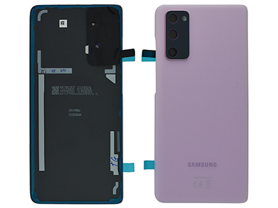 Samsung SM-G781 Galaxy S20 FE 5G - Back Cover + Camera Lens + Adhesives Cloud Lavender