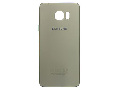 Samsung SM-G928 Galaxy S6 Edge + - Guscio Batteria in vetro Oro