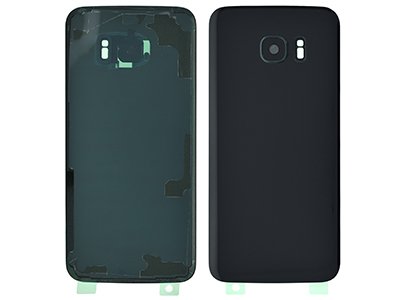 Samsung SM-G935 Galaxy S7 Edge - Back Cover No Lens Black  **NO LOGO**