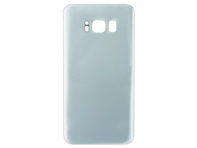 Samsung SM-G950 Galaxy S8 - Back Cover No Lens Silver  **NO LOGO**