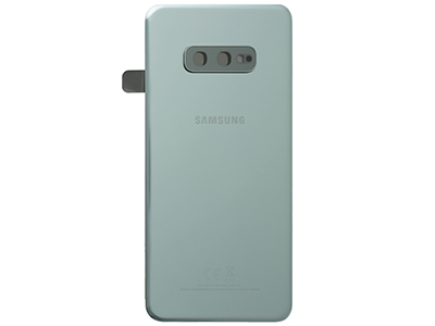 Samsung SM-G970 Galaxy S10e - Glass Back Cover + Camera Lens Prism Green