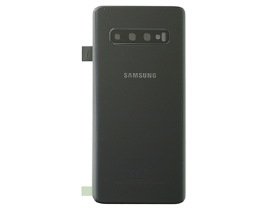 Samsung SM-G973 Galaxy S10 - Glass Back Cover + Camera Lens Prism Black