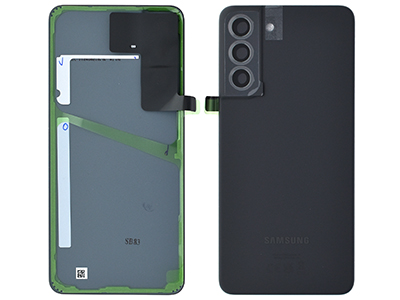 Samsung SM-G990 Galaxy S21 FE 5G - Back Cover + Camera Lens + Adhesives Graphite