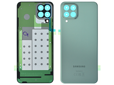 Samsung SM-M336 Galaxy M33 5G - Back Cover + Camera Lens + Adhesives Green
