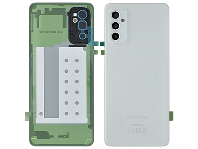 Samsung SM-M526 Galaxy M52 5G - Back Cover + Camera Lens + Adhesives White