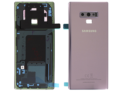 Samsung SM-N960 Galaxy Note 9 - Glass Back Camera + Camera Lens + Adhesives Lavander Purple  Dual Sim vers.
