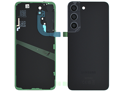 Samsung SM-S901 Galaxy S22 - Back Cover + Camera Lens + Adhesives Phantom Black