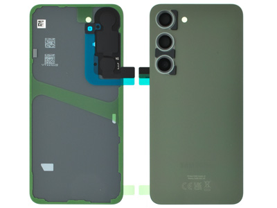 Samsung SM-S911 Galaxy S23 - Back Cover + Camera Lens + Adhesives Green