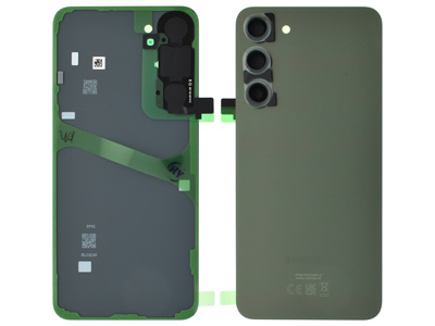 Samsung SM-S916 Galaxy S23+ - Cover Batteria + Vetrino Camera + Adesivi Green