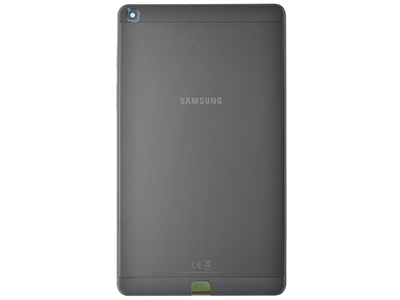 Samsung SM-T295 Galaxy TAB A 2019 8'' LTE - Guscio Batteria + Adesivi + Vetrino Camera + Tasti Laterali Nero