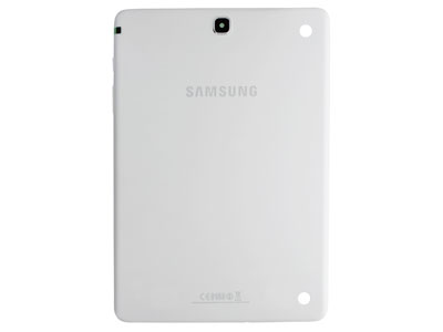 Samsung SM-T555 Galaxy TAB A 9.7 4G LTE - Back Cover+Side Keys +Camera Lens + Memory Card/Sim Holder  White