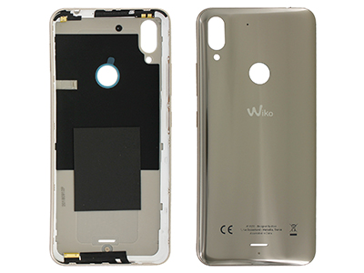 Wiko View 2 Plus - Back Cover + Side Keys Gold