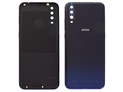 Wiko View 4 Lite - Cover Batteria + Tasti Laterali Deep Blue