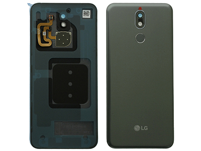 Lg LMX420EM K40 - Back Cover + Fingerprint Reader + Camera Lens Platinum