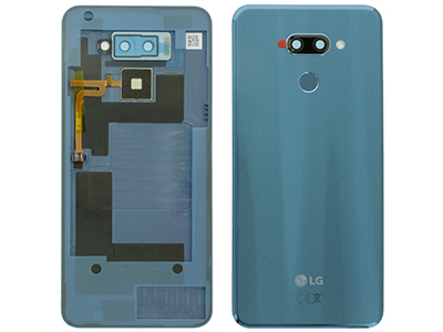 Lg LMX520EMW K50 - Back Cover + Fingerprint Reader + Camera Lens Blue