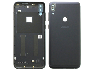 Asus ZenFone Max Pro (M1) ZB602KL - Cover Batteria + Tasti Laterali + Vetrino Camera Nero