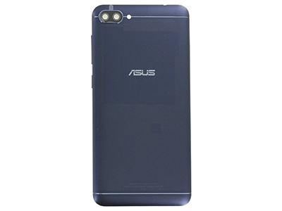 Asus ZenFone 4 Max ZC520KL / X00HD - Back Cover + Side Keys + Camera Lens Black