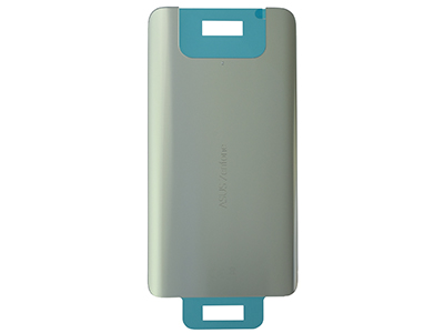 Asus ZenFone 8 Flip Vers. ZS672KS - Back Cover + Adhesives Glacier Silver