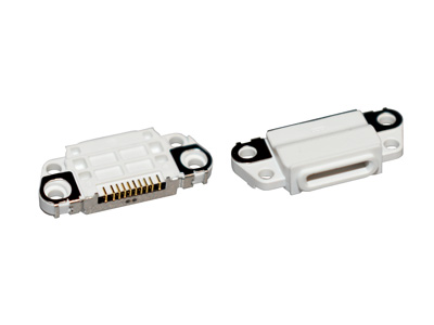 Apple iPhone 8 - Plug-in Connector White