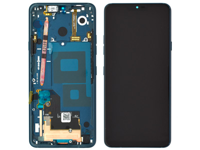 Lg LMG710EM G7 - Lcd + Touchscreen + Frame + Side Keys Blue
