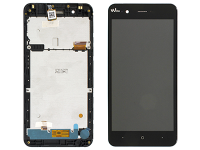 Wiko Harry - Lcd + Touch Screen + Frame Black