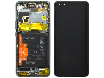 Honor Honor Magic 4 Pro 5G - Lcd + Touch Screen + Frame + Batteria Black