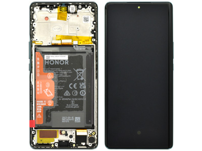 Honor Honor Magic 5 Lite 5G - Lcd + Touch Screen + Frame + Battery Emerald Green