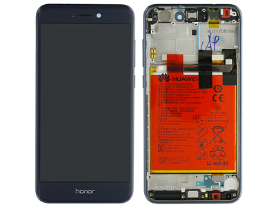 Huawei Honor 8 Lite - Lcd + Touchscreen + Frame + Battery + Side Keys + Speaker  Blue