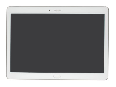 Huawei Media Pad  M2 10.0 LTE - Lcd + Touchscreen + Frame White