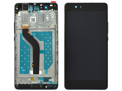 Huawei P9 Lite - Lcd + Touch Screen + Frame + Side Keys Black