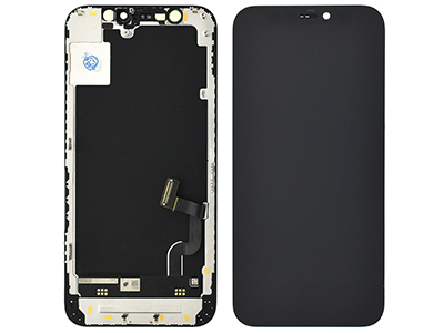 Apple iPhone 12 mini - Lcd+Touchscreen Nero - Qualità  Eccelsa AAA+ OLED **Stessa Tecnologia dell' Originale**