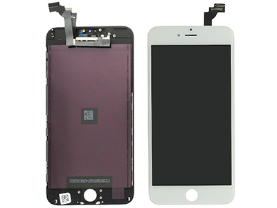 Apple iPhone 6 Plus - Lcd+Touch  Bianco  **Qualità Eccelsa - Matrice Sharpe-Lge** Grade-AAA+
