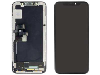 Apple iPhone X - Lcd+Touch   Nero  *Qualità  Buona - Matrice Compatibile* Grade-AA