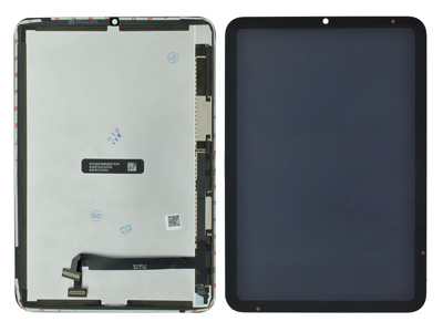 Apple iPad Mini 6a Generazione Model n: A2567-A2568 - Lcd + Touch Screen Good Quality Black Wifi Vers.