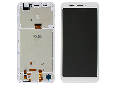 Wiko Jerry 3 - Lcd + Touch Screen + Frame White