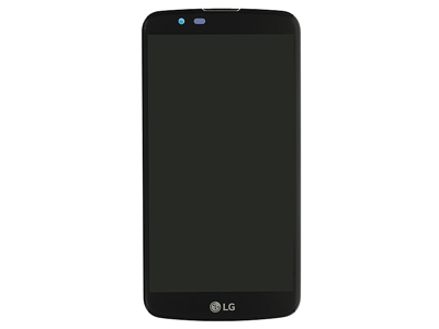 Lg K420N K10 4G - Lcd + Touch Screen + Frame Black