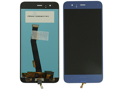 Xiaomi Mi 6 - Lcd + Touch Screen + Home Key Blue