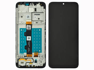 Motorola Moto E7 - Lcd + Touch Screen + Frame Black