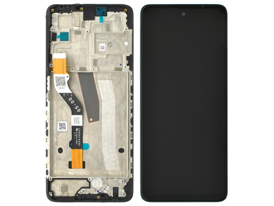 Motorola Moto G51 5G - Lcd + Touch Screen + Frame Black