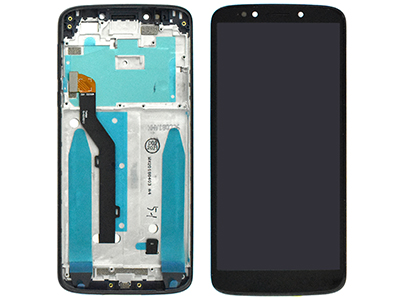 Motorola Moto G6 Play - Lcd + Touchscreen + Frame Nero