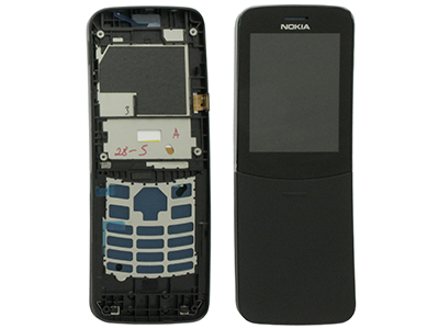 Nokia Nokia 8110 4G - Lcd + Touch Screen + Frame Black