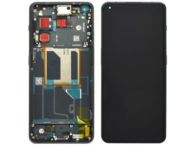OnePlus OnePlus 11 5G - Lcd + Touch Screen + Frame + Side Keys Titan Black